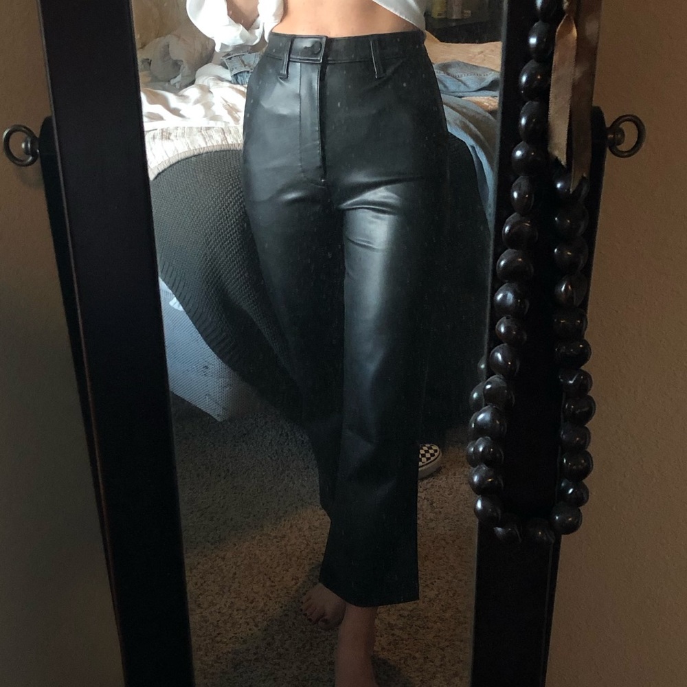 Abercrombie and Fitch Vegan Faux Leather Pants